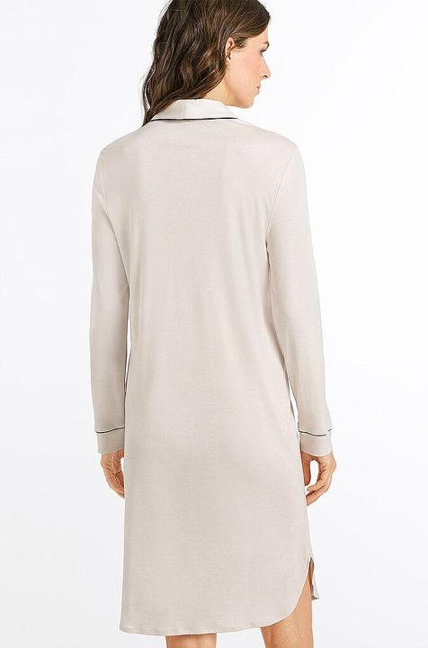 Produktbild Hanro Natural Comfort Nachthemd - 100 cm lang - Langarm (XL)