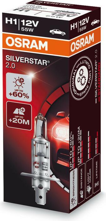 Actual product image Osram Silverstar 2.0 H1 (H1)
