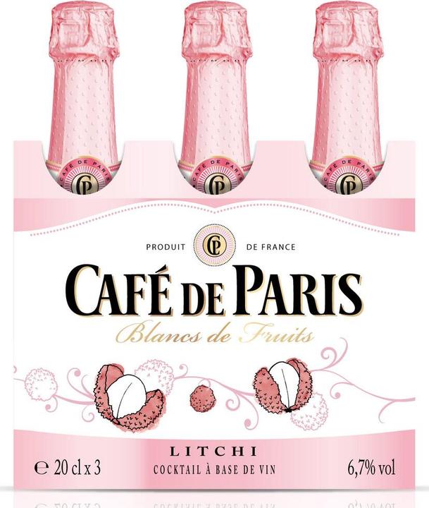 Produktbild Café de Paris Litchi 20 cl France (1 x 20 cl)