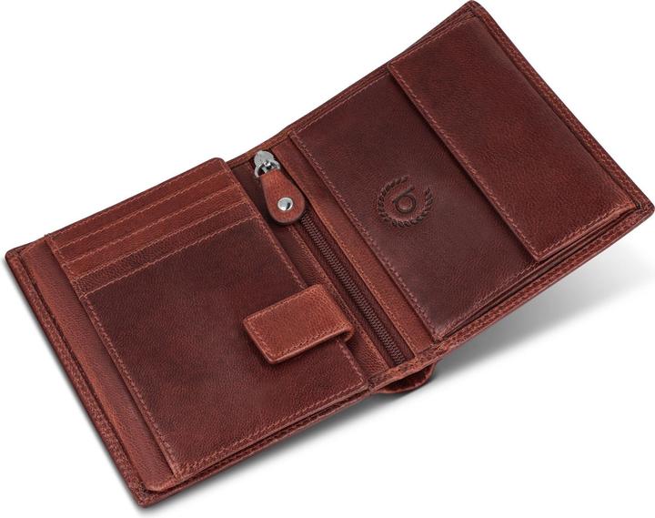 Actual product image Bugatti Valencia wallet leather 10 cm