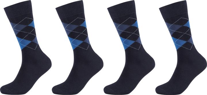 Produktbild Camano Men ca-soft classic argyle Socken 4p (4er Pack, 39, 42)