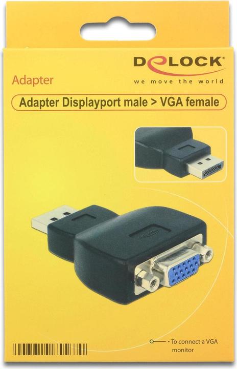 Produktbild Delock DP zu (VGA, 6.12 cm)