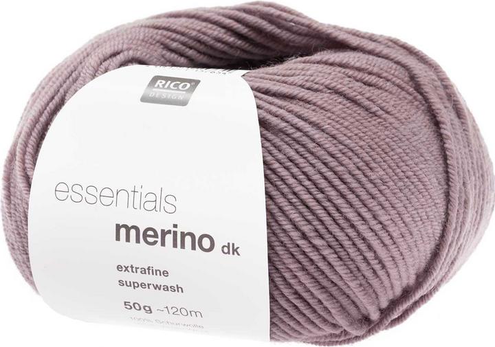 Produktbild Rico Essentials Merino DK, veilchen, 50 g, 120 m, 100 % WV (120 m)