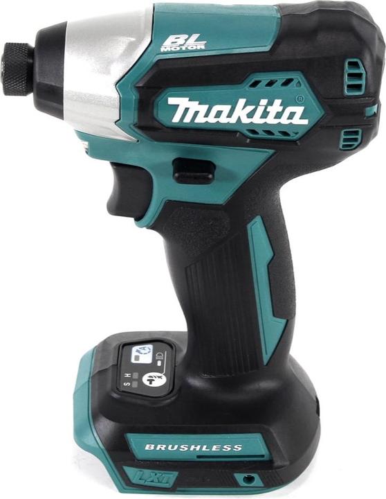 Produktbild Makita DTD 155 RTJ Akku Schlagschrauber 18 V 140 Nm 1/4" Brushless + 2x Akku 5,0 Ah + Ladegerät + (Akkubetrieb)