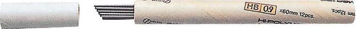 Actual product image Pentel Pencil leads Hi-Polymer 120 (Refill, Graphite, 0.90 mm)