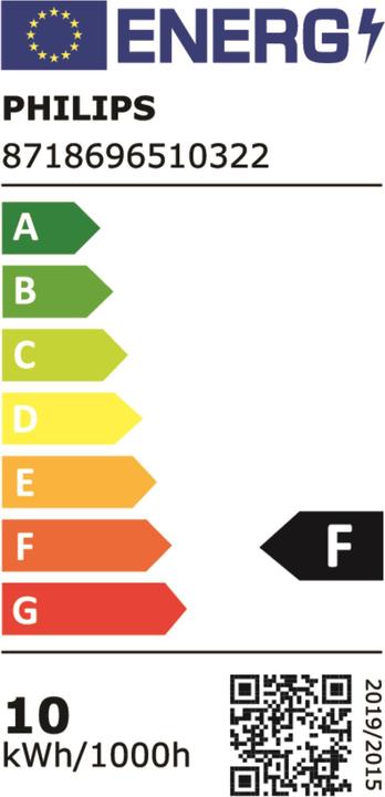Label énergétique Philips Ampoule LED CorePro (E27, 10 W, 1055 lm, 1 x, A)