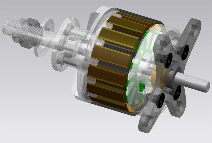 Produktbild Planet-Hobby JOKER 5050-11 V3 350 KV BRUSHLESS MOTOR