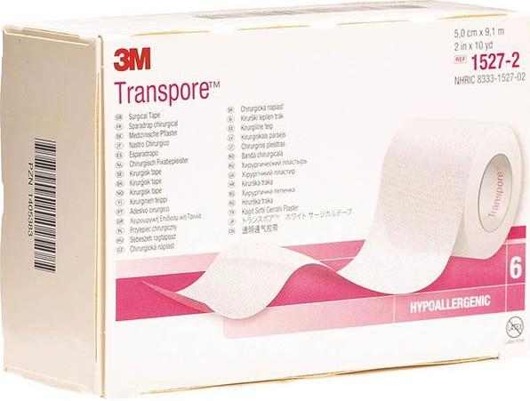 3M Rollenpflaster 50mmx9.14m transparent (6 x)