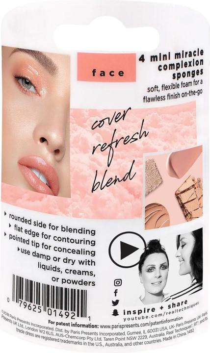 Actual product image Real Techniques Sponges Miracle Complexion