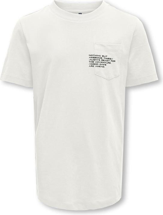 Only Normal geschnitten Rundhals T-Shirt T-shirt (116)