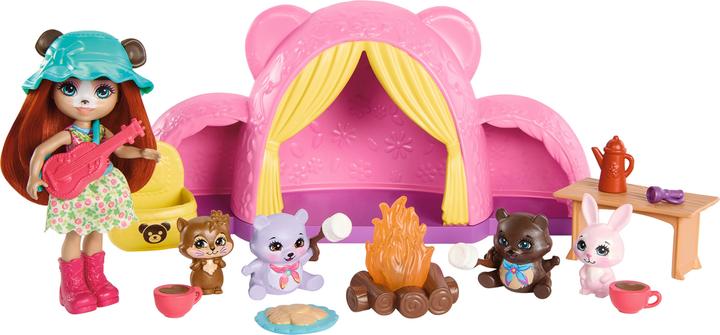 Actual product image Enchantimals Tent Camping Cuddlers Playset