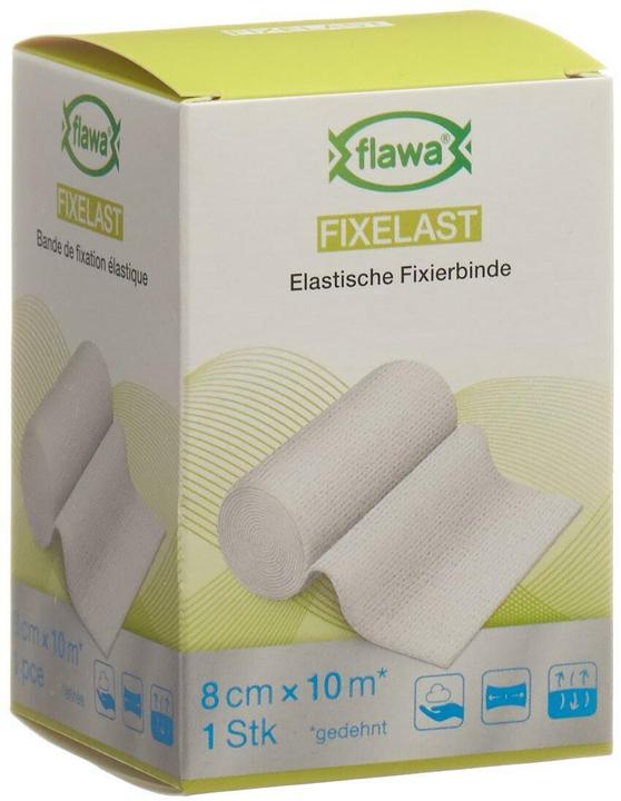 Produktbild Flawa Fixelast elastische Fixierbinde 8 cm x10 m