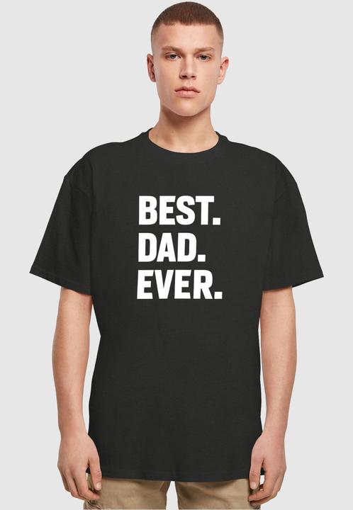 Produktbild Merchcode Fathers Day - Best Dad Ever Heavy Oversize Tee - 112961 (XXL)