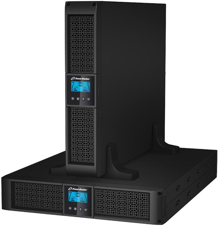 Produktbild Powerwalker VI 1000 RT HID 1000VA 900W Line-Interactive USV Tower/Rack AVR LCD Reine Sinuswelle SNMP Slot (1000 VA, 900 W, Line-Interaktiv USV)