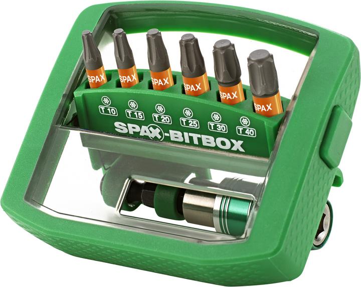Productafbeelding Spax Bit-Box ®, 7-delig (T 30, T 15, T 20, T 10, T 40, T 25)