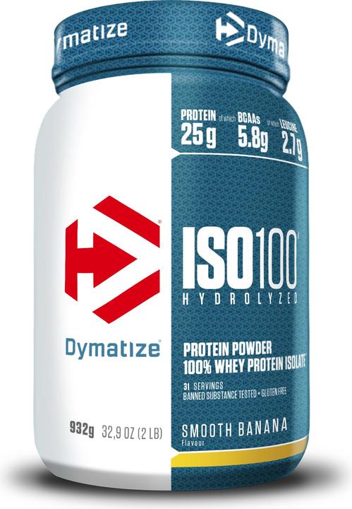 Produktbild Dymatize ISO 100 Hydrolyzed (Smooth Banana, 1 Stk., 932 g)