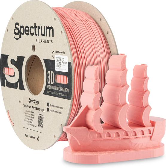 Produktbild Filament PLA Pastello flamingo red 1.0kg 1.75mm (PLA, 1.75 mm, 1000 g, Rosa)