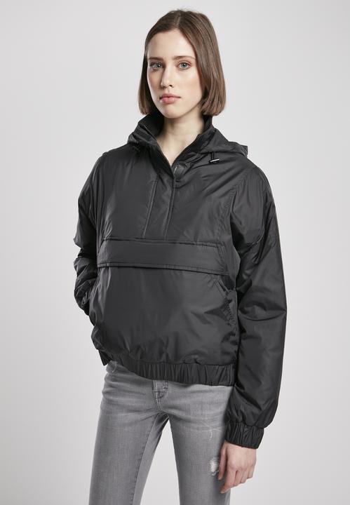 Actual product image Urban Classics Ladies Panel Padded Pull Over Jacket (L)
