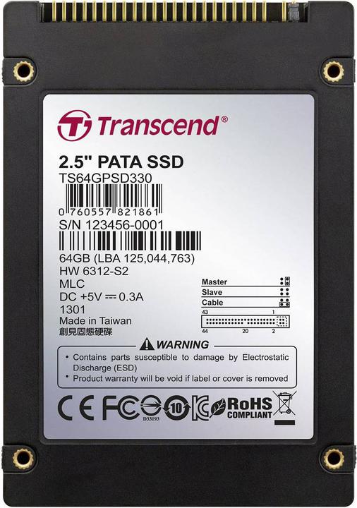 Productafbeelding Transcend PSD330 (64 GB, 2.5")