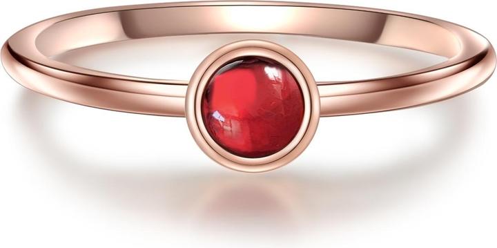 Glanzstücke München Damen Sterling Silber Granat roségold - 11094