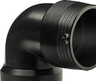 Produktbild Georg Fischer Elektrischer Schweisswinkel 90° 225mm - PE100-SDR11 - Elgef Plus