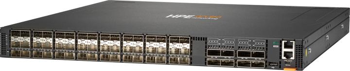 Produktbild HPE Aruba 8325-48Y8C, 48p SFP/+/28, 8p QSFP+/28, 6 Back-to-Front-Lüfter und 2 PSU – Bundle (48 Ports)