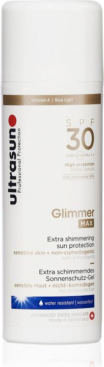 Actual product image Ultrasun Glimmer MAX (Sun gel, SPF 30, 150 ml, 230 g)