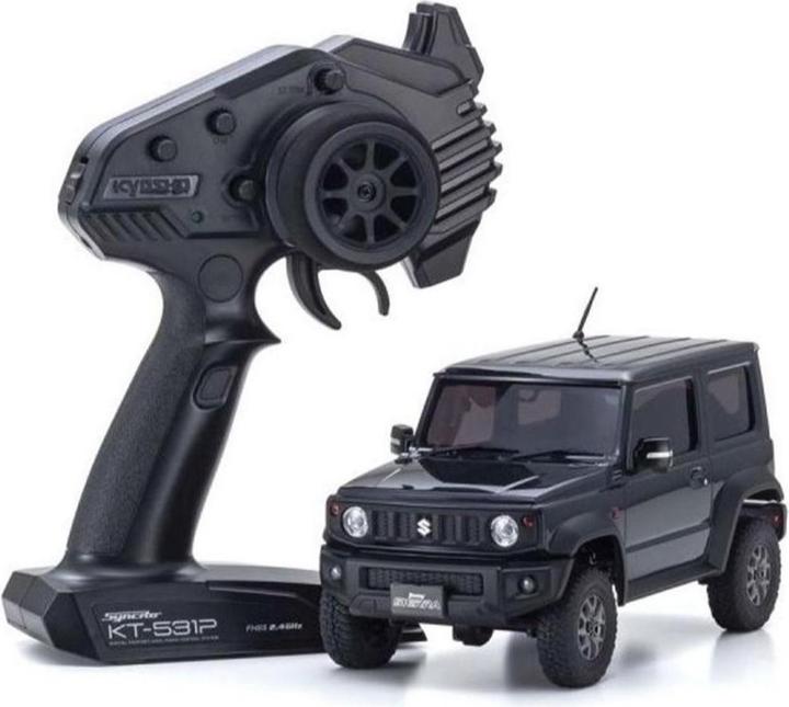 Immagine prodotto Kyosho Scala Crawler Mini-Z Suzuki Jimny Sierra, Nero 1:18, ARTR (RTR pronto all'uso)