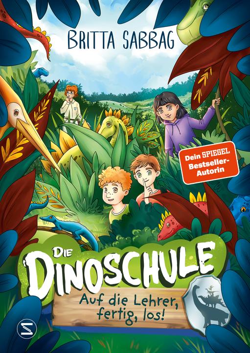 Actual product image Sabbag:Dinoschule - Auf die Lehrer, fer (German, Britta Sabbag, Clara Vath, 2024)