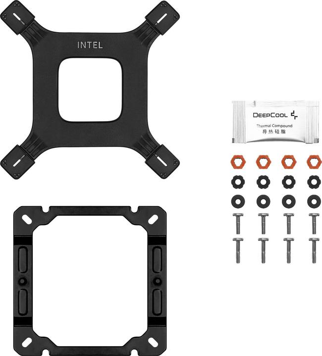 Actual product image Deepcool AG400 DIGITAL PLUS (black) (150 mm)