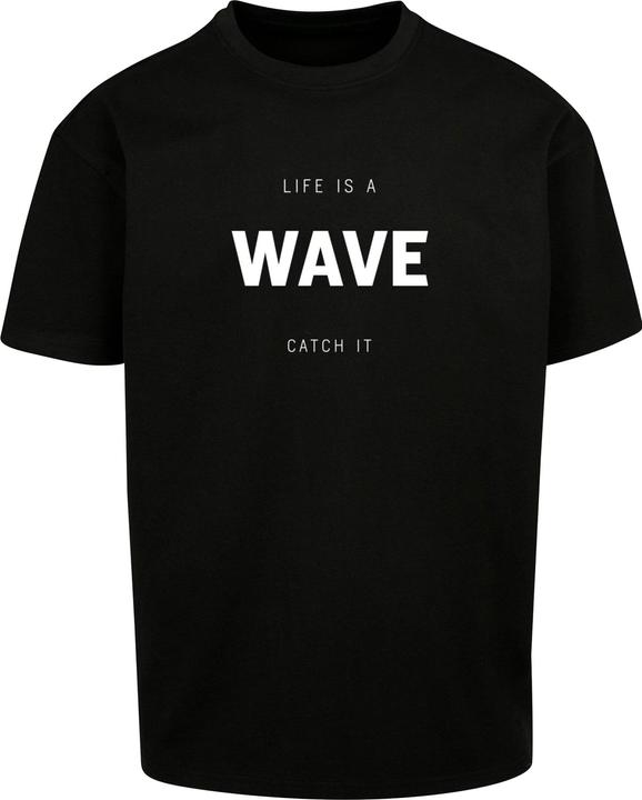 Actual product image Merchcode Summer - Life is a wave Heavy Oversize Tee - 116553 (XL)