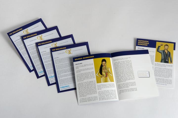 Actual product image Murder Couture. Crime role-playing game and cookbook. The perfect murder mystery event for the (German)