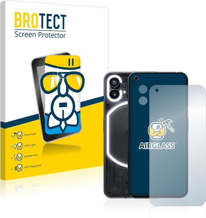 Produktbild BROTECT AirGlass Panzerglasfolie (1 Stück, Nothing Phone (1))