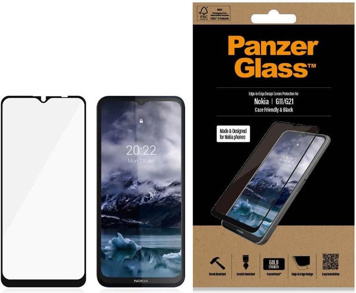 Produktbild PanzerGlass Displayschutz Case Friendly (1 Stück, Nokia G11, Nokia G21)