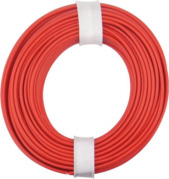 Produktbild Donau KUPFERSCHALT-LITZE 0,25 / 10m rot (10 m)