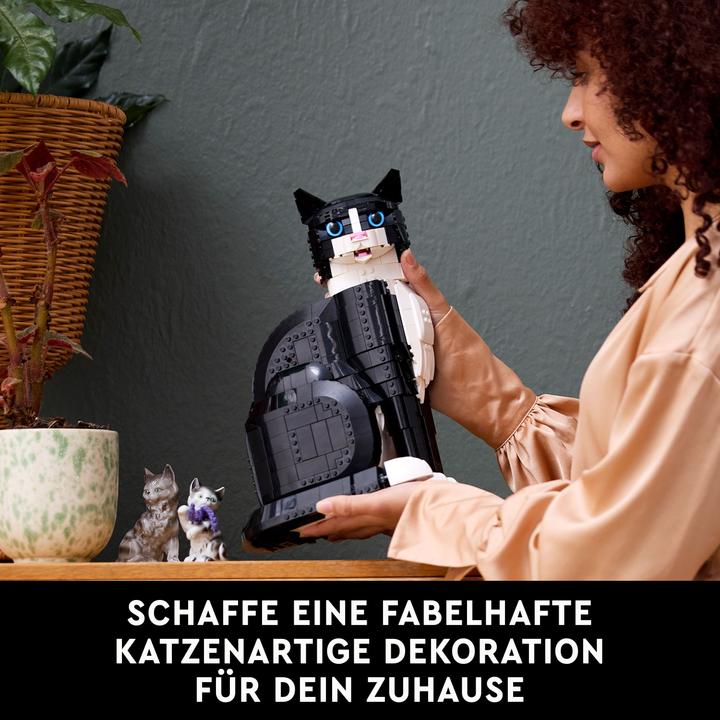 Image du produit LEGO Chat noir et blanc (21349, LEGO Ideas, LEGO difficiles à trouver)