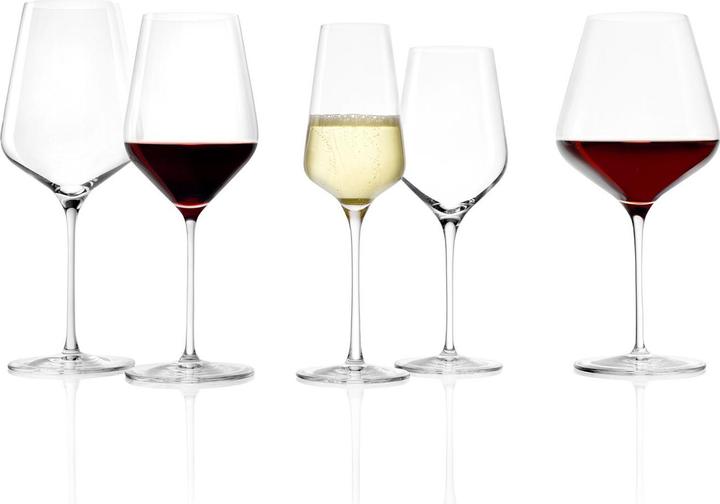 Produktbild Stölzle Starlight Wein- und Champagnergläser (51 cl, 18 Gläser, Rotweingläser, Weissweingläser, Sektgläser)