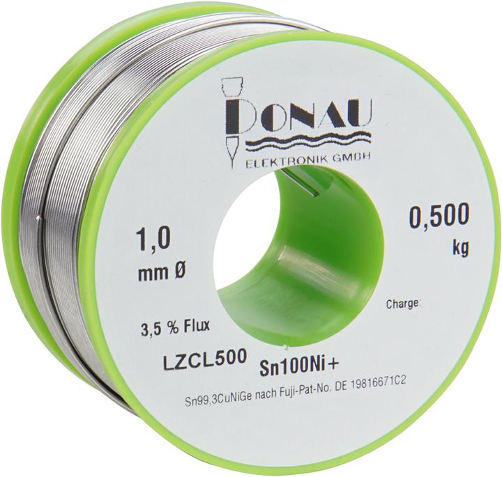 Donau SOLDATORE "CLEAR" 500g - O1 mm Sn100Ni+