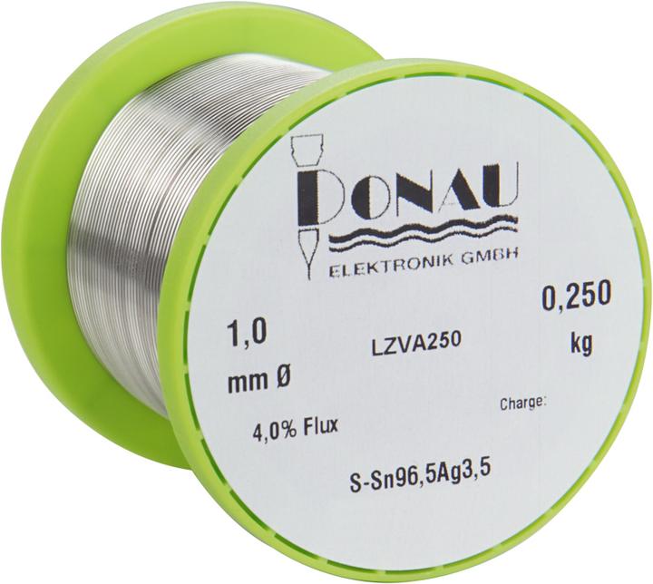 Actual product image Donau Solder for stainless steel 250g dia.1 mm