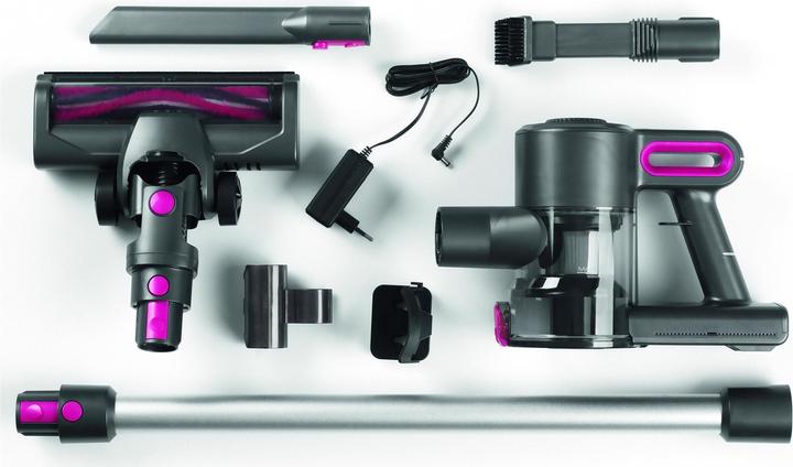Image du produit Maxxmee Aspirateur cyclone sans fil 22,2 V, anthracite/rose