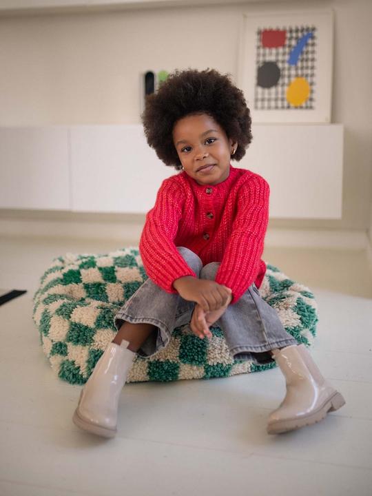 Produktbild Vertbaudet Flauschige Mädchen Strickjacke Oeko-Tex (104)
