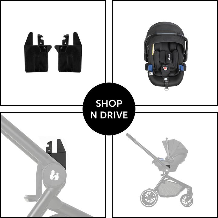 Produktbild Hauck Move so Simply Adapter Black