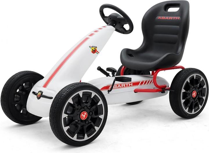 Mally Abarth Baltas Pedal Gokart