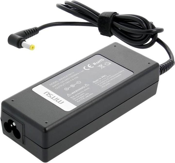 Produktbild Mitsu notebook charger 19v 4.74a 5.5x1.7 - acer (90 W)