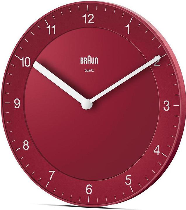 Actual product image Braun BC06R Classic Wall Clock (20 cm)