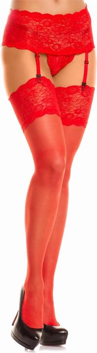 Produktbild Legg Story roter Shorty Strumpfhalter + Strümpfe Paris T5/6 (XXL, 3XL)