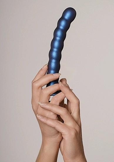 Actual product image Ouch! Beaded Silicone G-Spot Dildo - 6.5" / 16.5 cm