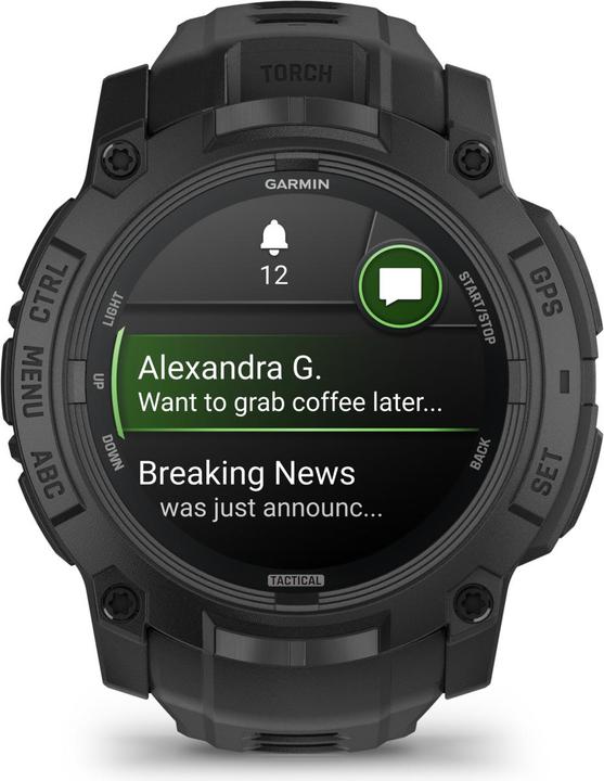 Image du produit Garmin Instinct 3 Amoled Tactical Edition (50 mm)