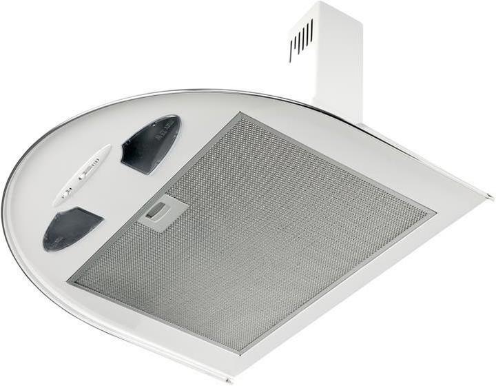 Produktbild Akpo Cooker hood chimney WK-5 RONDO TURBO 60 WHITE (159.7 m3 / h, 600mm, white) (Wandhaube)
