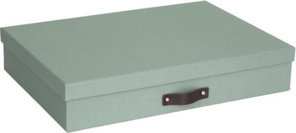 Actual product image Bigso Box linen cover Sverker Soft Teal